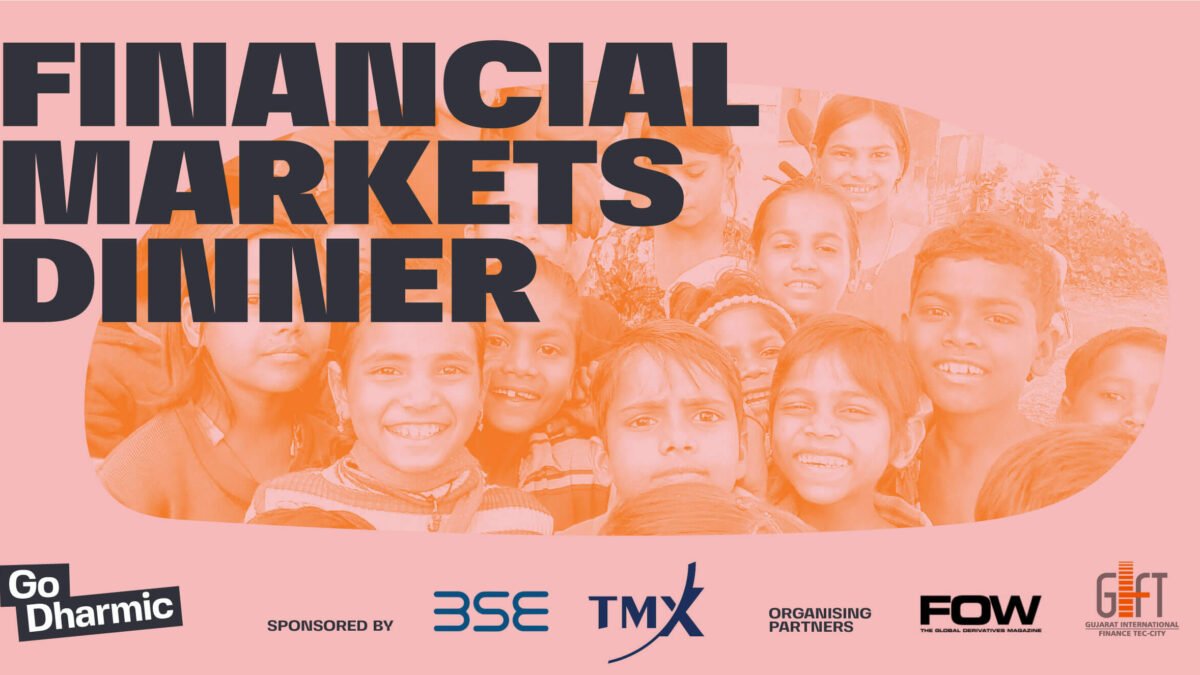 Go Dharmic Financial Markets Dinner Banner