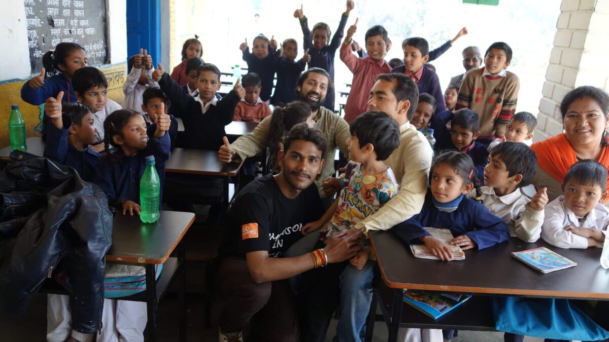 GD provide 3 schools in Kainchi, Uttarakhand