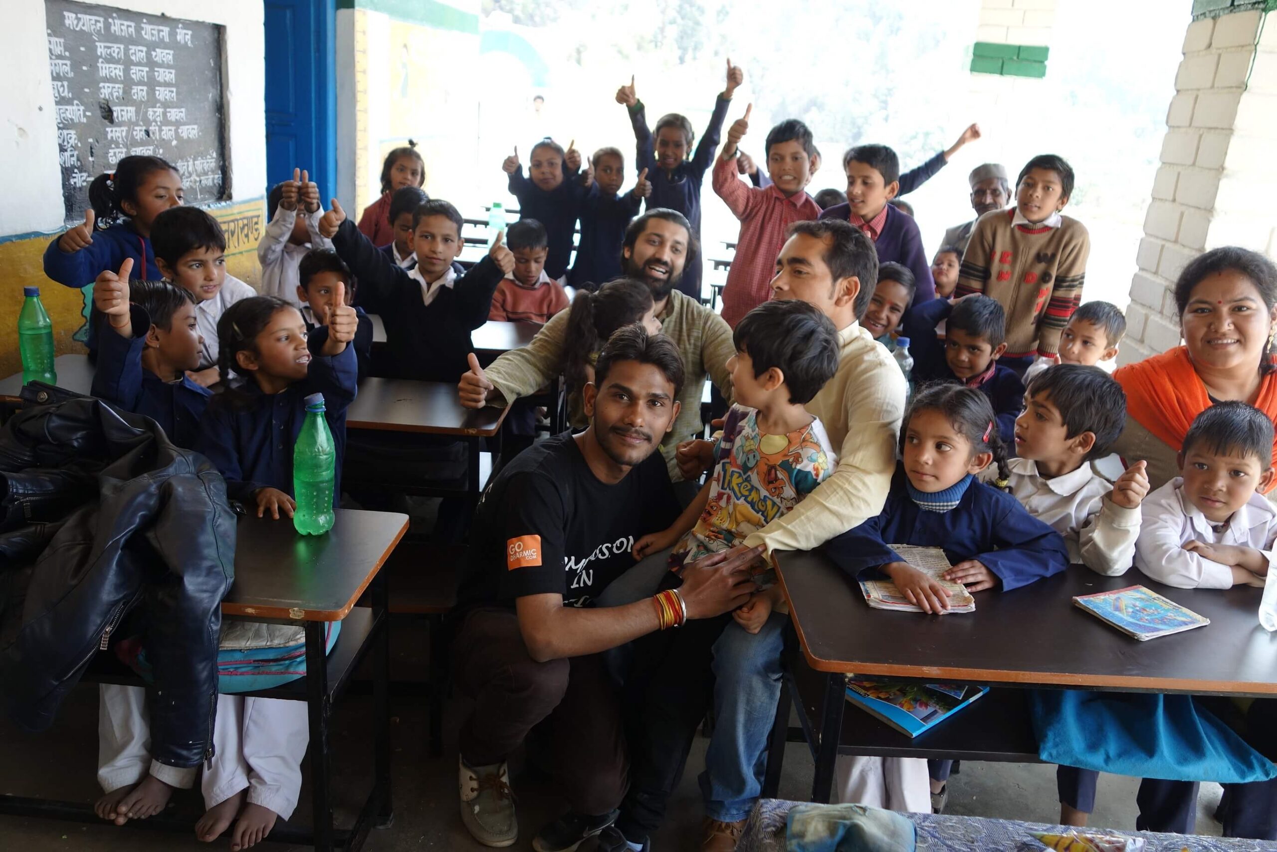 GD provide 3 schools in Kainchi, Uttarakhand