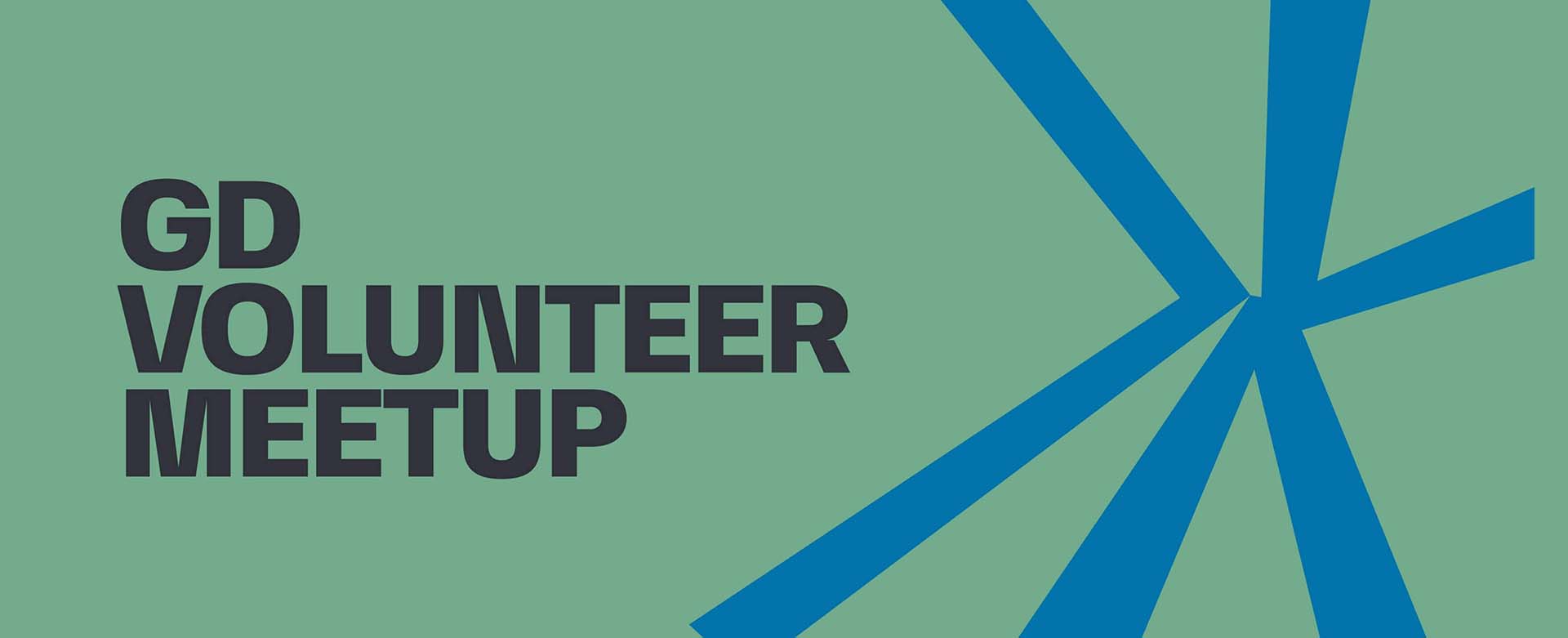 Go Dharmic Volunteer MeetUp Banner