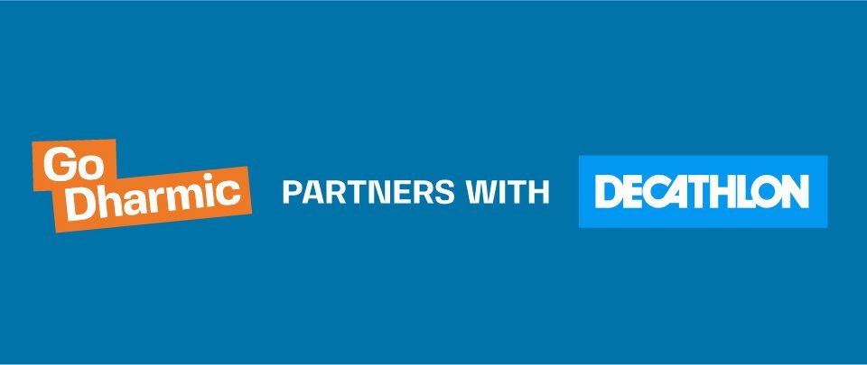 Go Dharmic collaborated with Decathlon for the Virtual Salt Ride 2020 to help raise funds Banner