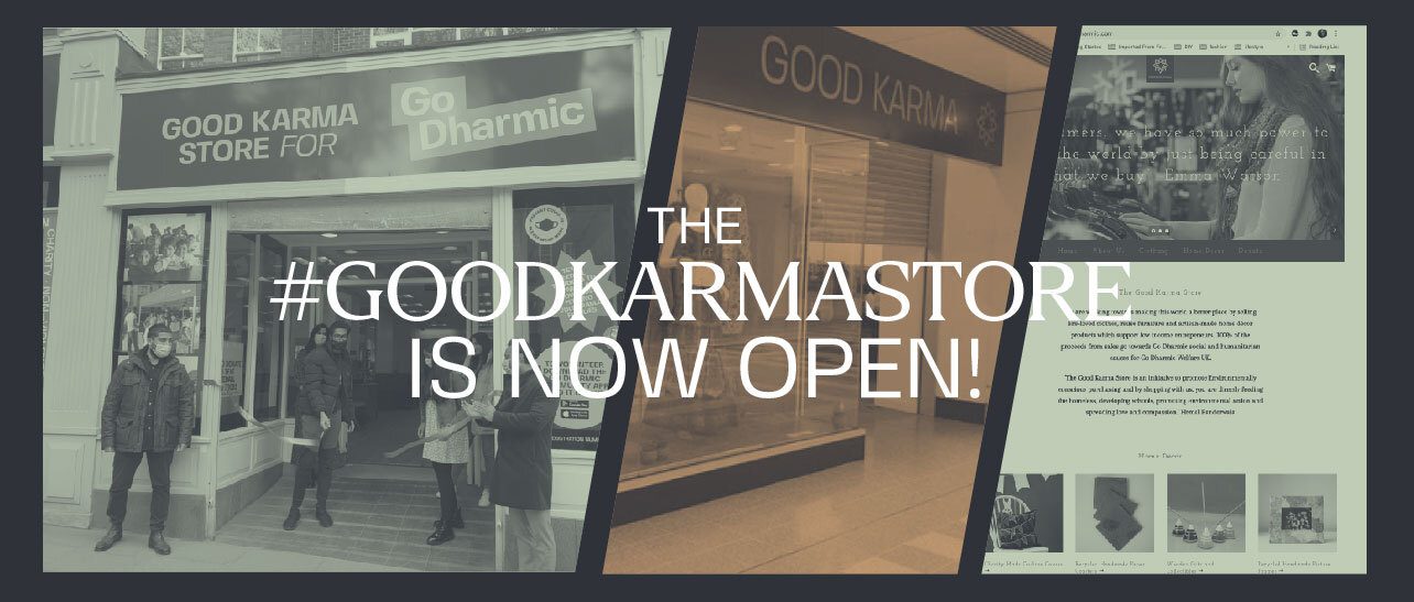 The Good Karma Store is Open Banner