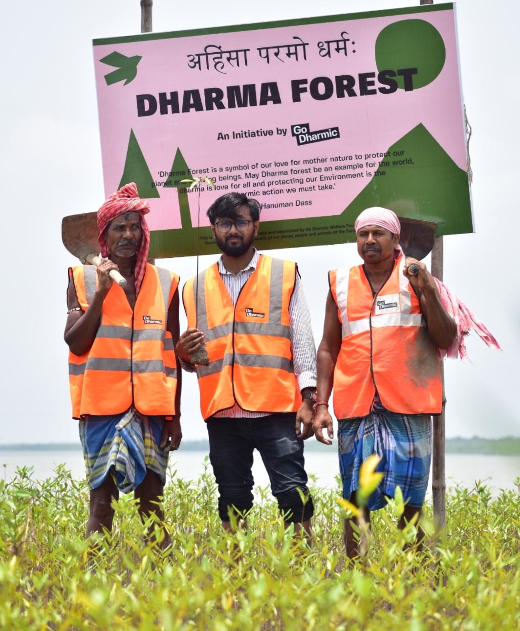Dharma Forest with Go Dharmic Volunteers