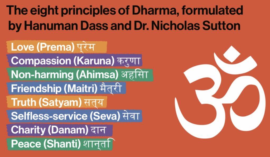 The Eight Principles of Dharma - Go Dharmic